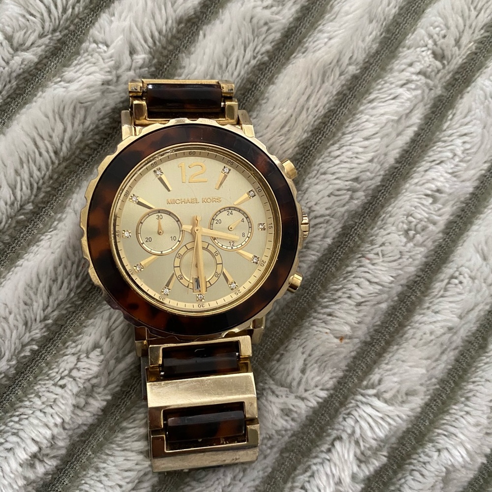 Michael Kors Tortoise Watch